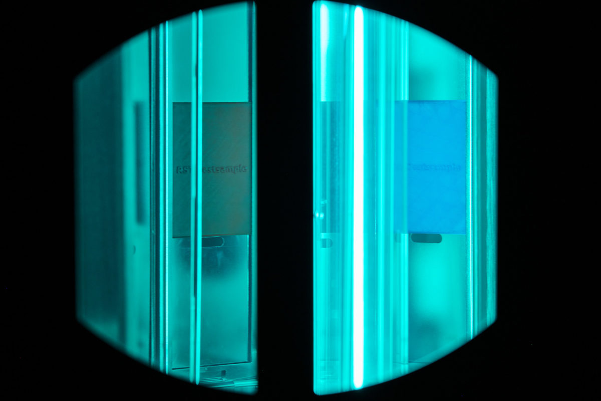 Sun simulation test RST LABS Rail System Testing GmbH